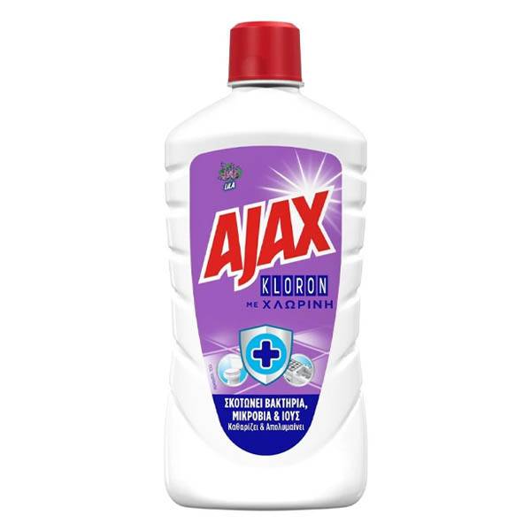 AJAX Kloron υγρό καθαριστικό γενικής χρήσης lila 1lt