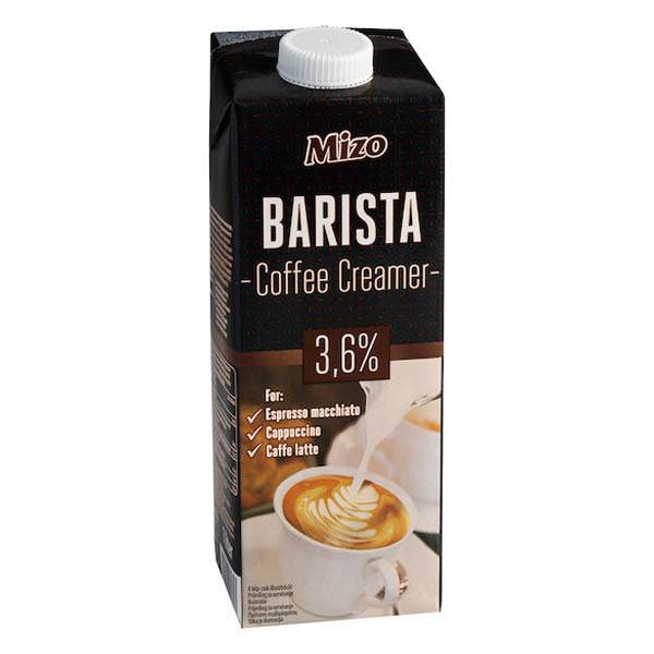 MIZO BARISTA γάλα coffee creamer με 3,6% λιπαρά 1lt