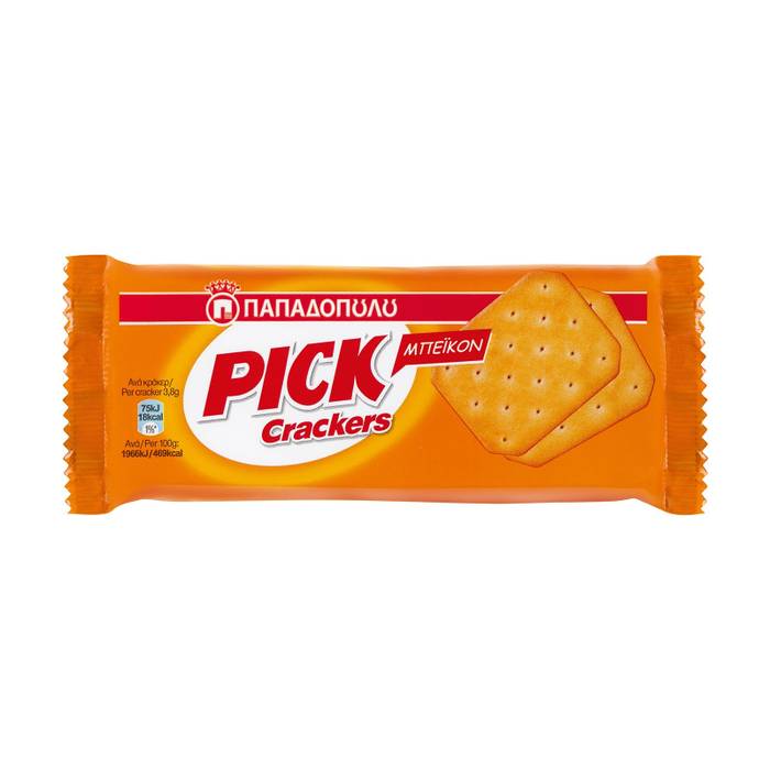 ΠΑΠΑΔΟΠΟΥΛΟΥ κράκερ pick crackers με μπέικον 100gr