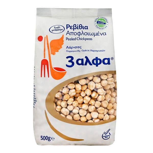 3ΑΛΦΑ ρεβύθια αποφλοιωμένα 500gr