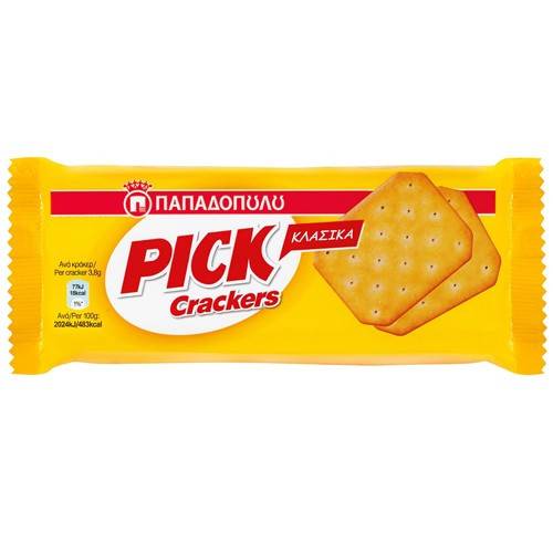 ΠΑΠΑΔΟΠΟΥΛΟΥ κράκερ pick crackers κλασικά 100gr