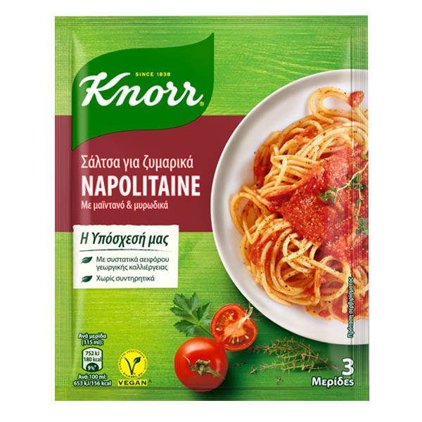 KNORR σάλτσα ναπολιτάνα 44gr