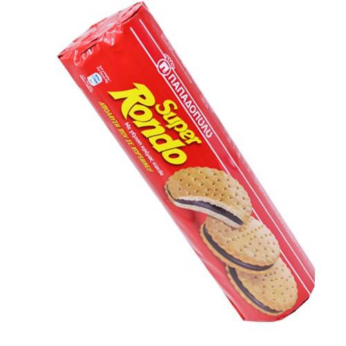 ΠΑΠΑΔΟΠΟΥΛΟΥ μπισκότα super rondo με σοκολάτα 500gr