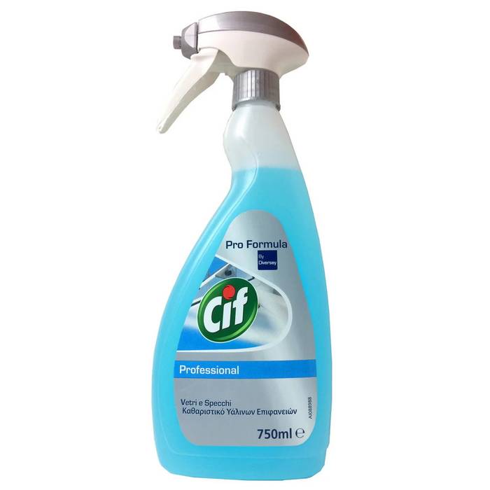 CIF υγρό καθαριστικό υαλικών επιφανειών 750ml