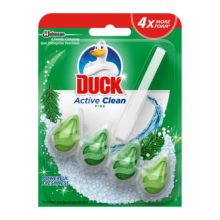 DUCK αποσμητικό τουαλέτας με θήκη πεύκο 38,6gr