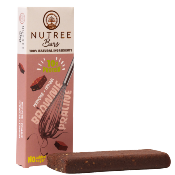 NUTREE BARS μπάρες δημητριακών brownie 50gr