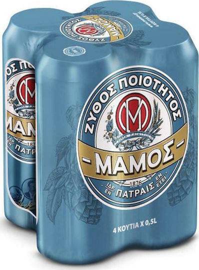 ΜΑΜΟΣ μπύρα κουτί 4x500ml
