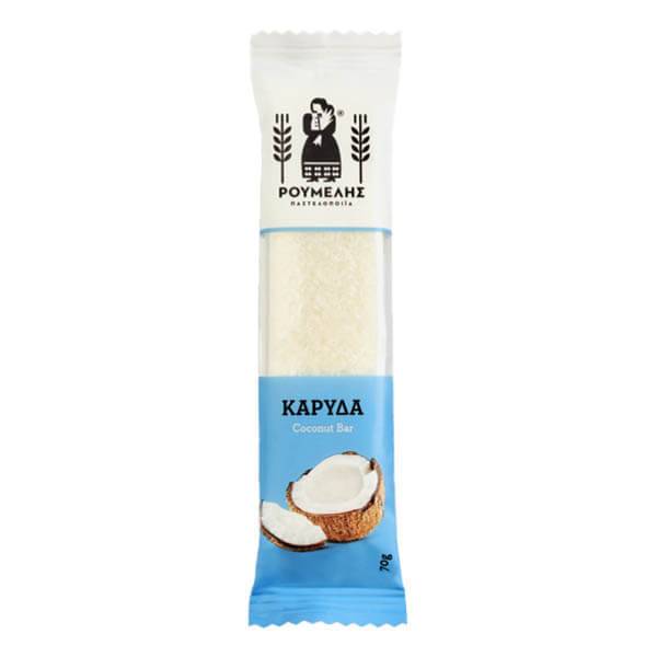 ΡΟΥΜΕΛΗ μπάρα καρύδας λευκή 70gr