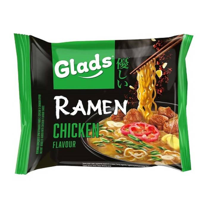 GLADS noodles instant ramen chicken 105gr
