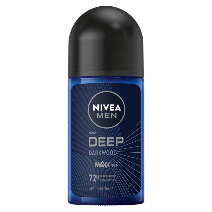 NIVEA αποσμητικό σώματος roll-on deep darkwood 50ml