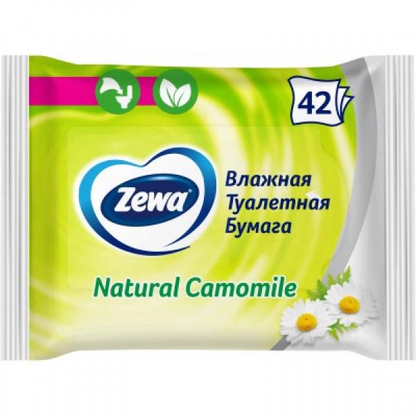 ZEWA υγρά μαντηλάκια καθαρισμού χαμομήλι 42τεμ