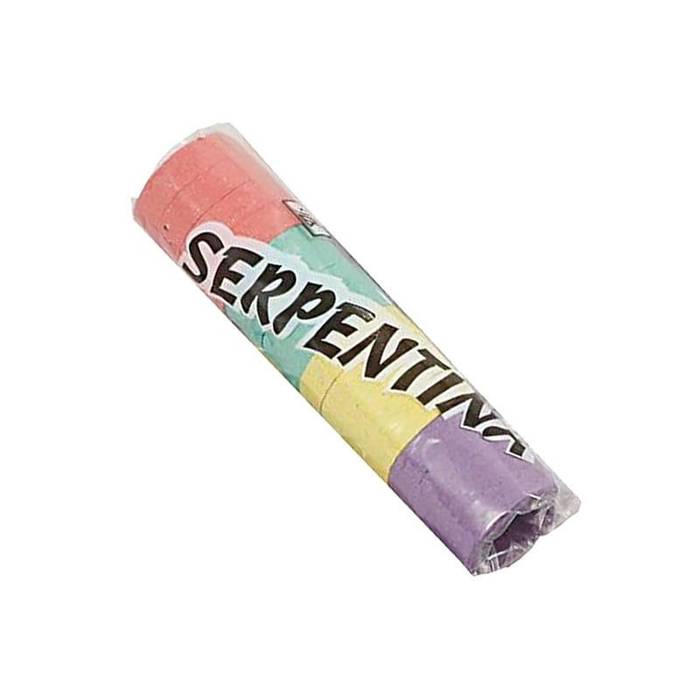 SERPENTINA σερπαντίνα αποκριάτικη πολύχρωμη 40gr
