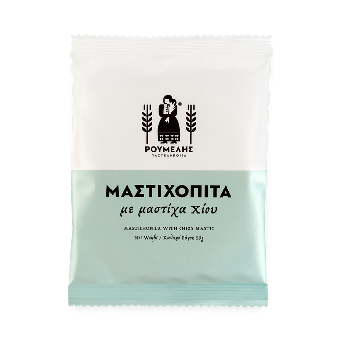 ΡΟΥΜΕΛΗΣ χαλβαδόπιτα με μαστίχα Χίου 50gr