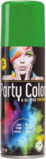 PARTY COLOR σπρέι μαλλιών πράσινο 125ml
