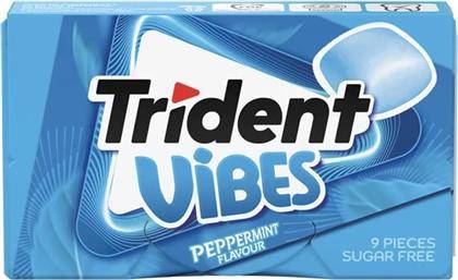 TRIDENT τσίχλες vibes με μέντα 21gr