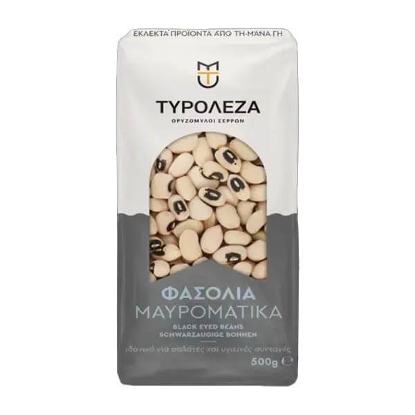 ΤΥΡΟΛΕΖΑ φασόλια μαυρομάτικα 500gr