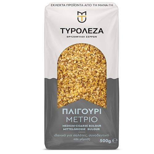 ΤΥΡΟΛΕΖΑ ζυμαρικά πλιγούρι μέτριο 500gr