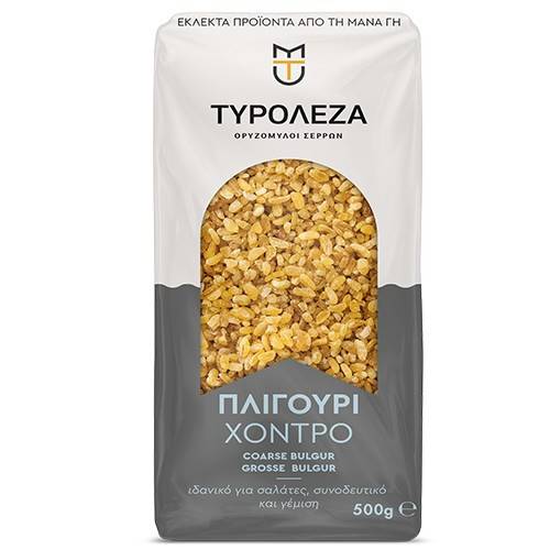 ΤΥΡΟΛΕΖΑ ζυμαρικά πλιγούρι χοντρό 500gr