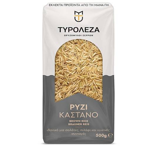 ΤΥΡΟΛΕΖΑ ρύζι καστανό 500gr