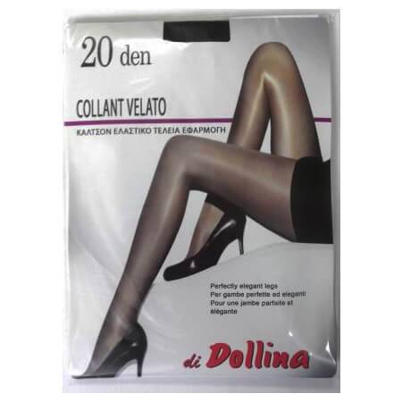 DI DOLLINA καλσόν Lycra Velato γραφίτης 20den No4