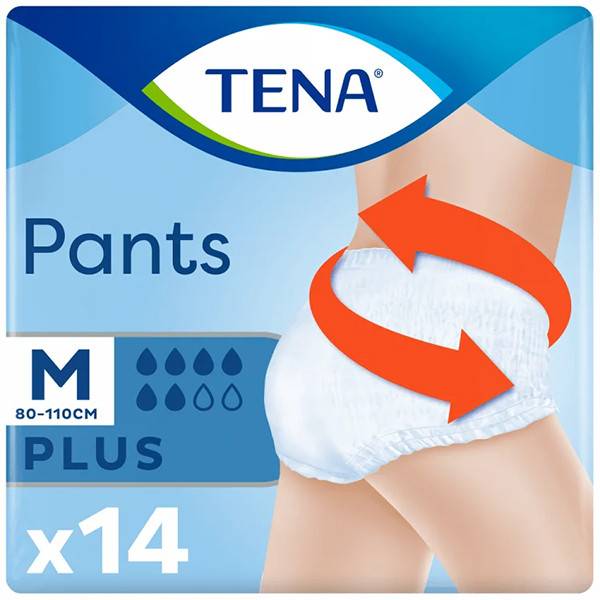 TENA pants πάνα βρακάκι ακράτειας medium 14τεμ