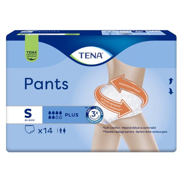 TENA pants πάνα βρακάκι ακράτειας small 14τεμ