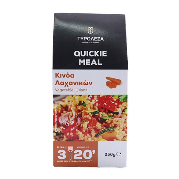 ΤΥΡΟΛΕΖΑ έτοιμο γεύμα κινόα λαχανικών 250gr