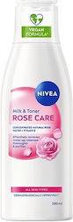 NIVEA γαλάκτωμα και τόνερ με ροδόνερο 200ml