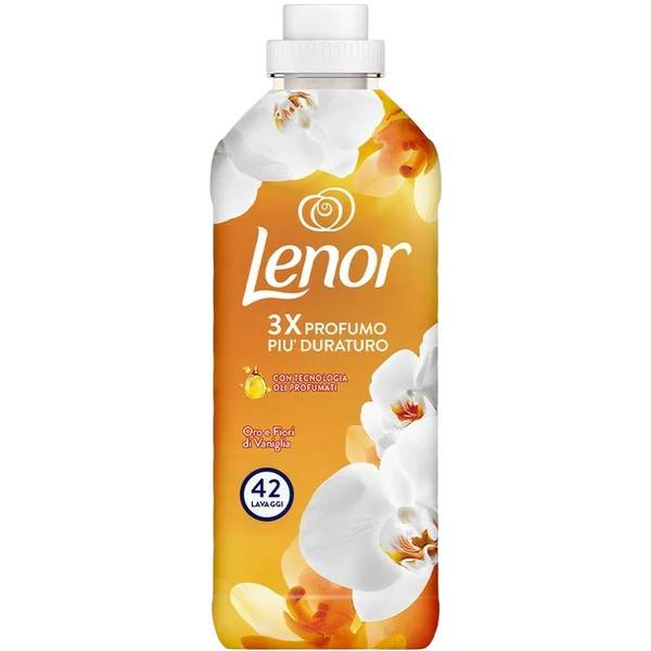 LENOR συμπυκνωμένο μαλακτικό ρούχων fiori di vaniglia 42μεζ 882ml
