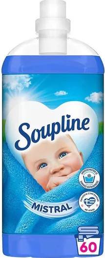 SOUPLINE συμπυκνωμένο μαλακτικό ρούχων mistral 60μεζ 1260ml