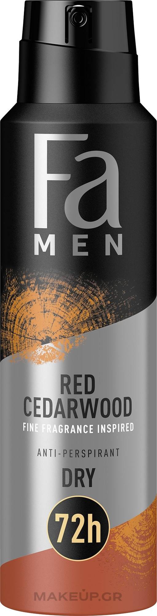 FA αποσμητικό σώματος spray men red cedarwood 150ml