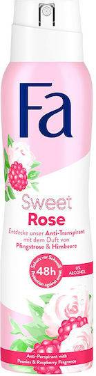 FA αποσμητικό σώματος spray sweet rose 150ml