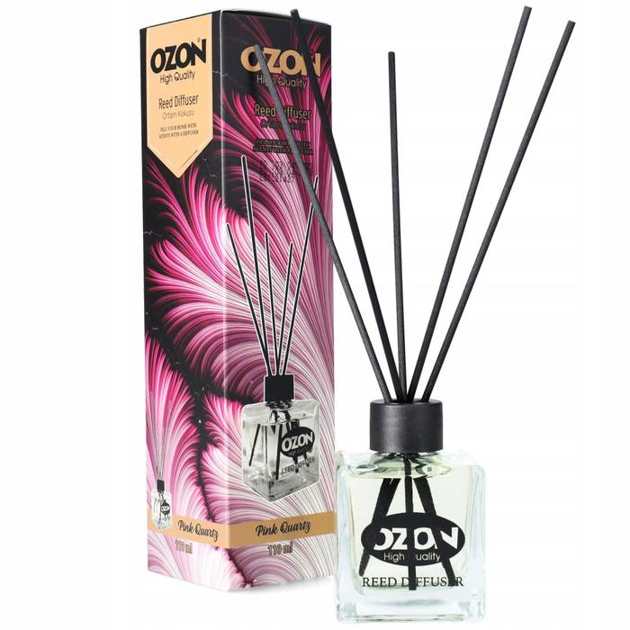 OZON αρωματικό χώρου με στικ pink quartz 110ml