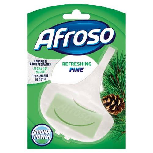 AFROSO μπλοκ τουαλέτας με πεύκο 40gr