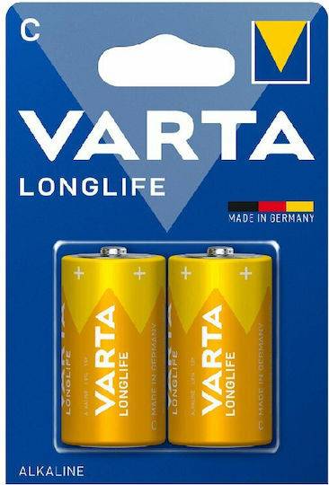 VARTA μπαταρία αλκαλική C 2τεμ