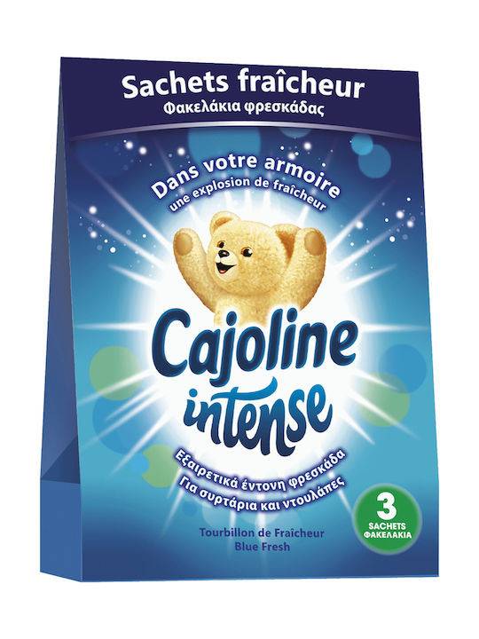 CAJOLINE αρωματικό ντουλάπας blue fresh 3τεμ