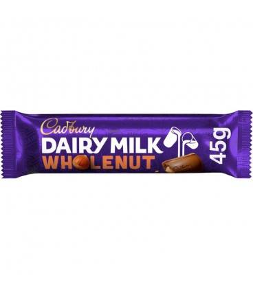 CADBURY μπάρα σοκολάτας whole nut 45gr