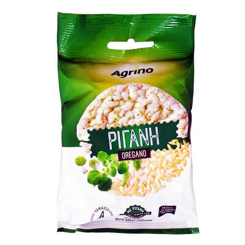 AGRINO ρυζογκοφρέτα ατομική ρίγανη 32gr
