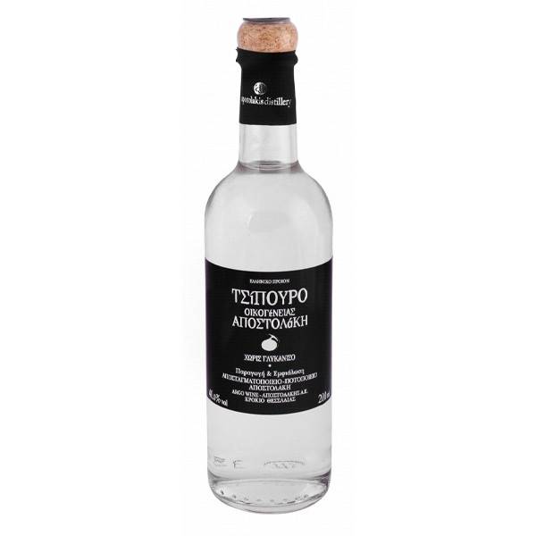 ΑΠΟΣΤΟΛΑΚΗ τσίπουρο χωρίς γλυκάνισο 200ml