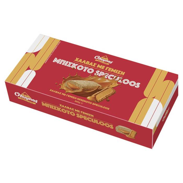 ΟΛΥΜΠΟΣ χαλβάς με μπισκότο speculoos 300gr