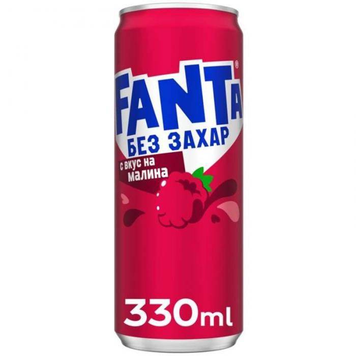 FANTA 330ml RASBERRY ZERO