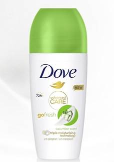 DOVE αποσμητικό σώματος roll-on advanced pear 50ml