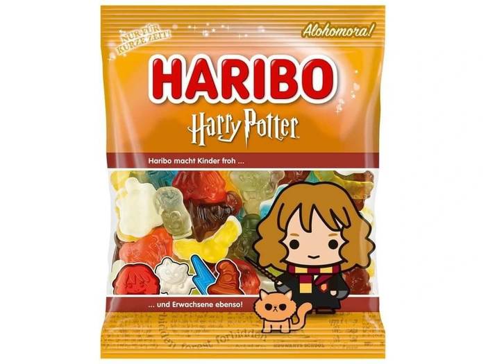 HARIBO ZAXΑΡΩΤΑ 80GR HARRY POTER / ERMIONE (ΠΟΡΤΟΚΑΛΙ)