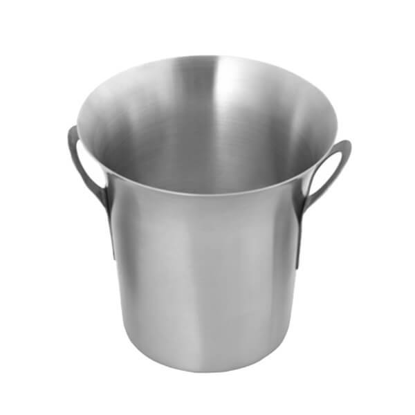 ΜΠΩΛ ΠΑΓΟΥ INOX MAT 9,5x9,5hcm. (5740)