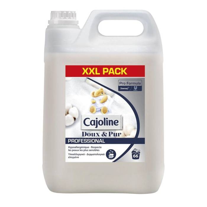 CAJOLINE μαλακτικό ρούχων υποαλλεργικό doux και pure 66μεζ