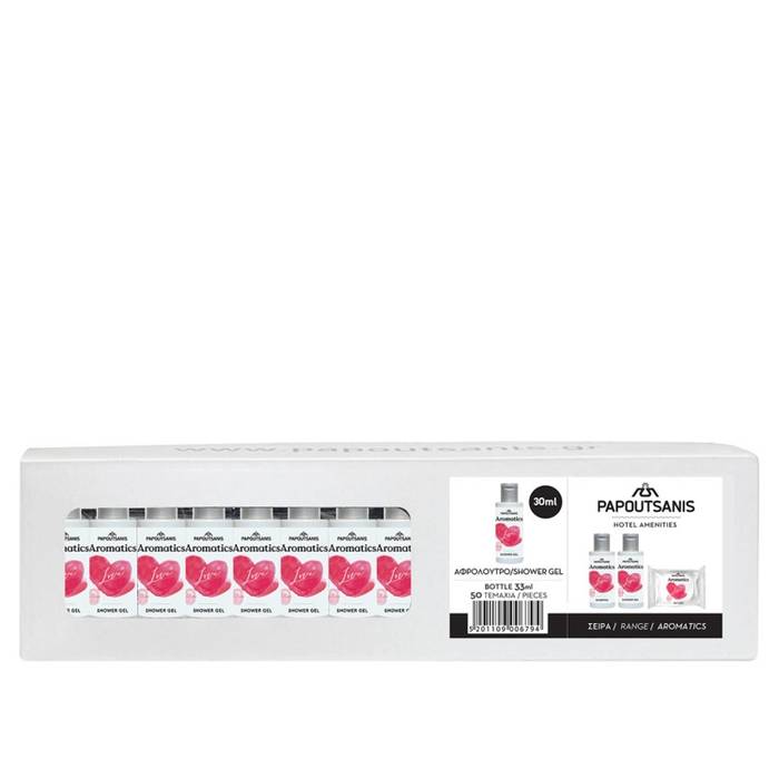 ΠΑΠΟΥΤΣΑΝΗΣ Aromatics αφρόλουτρο love ατομικό 50x30ml