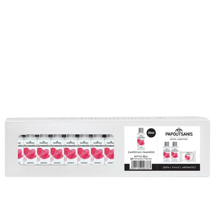 ΠΑΠΟΥΤΣΑΝΗΣ Aromatics σαμπουάν Love ατομικό 50x30ml