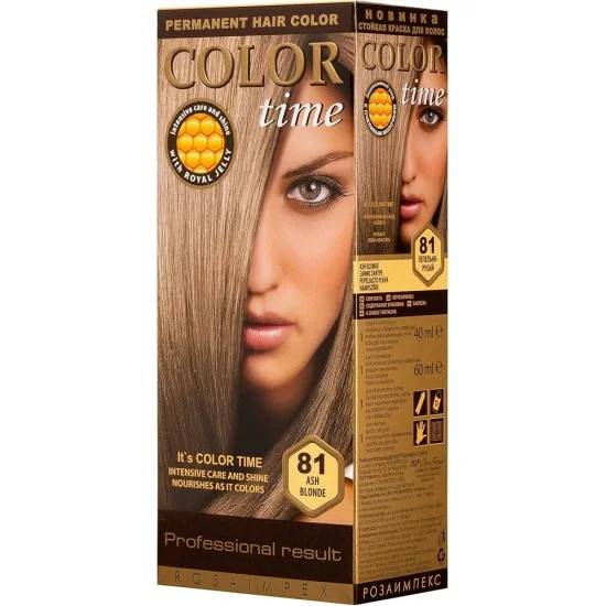 COLOR TIME βαφή μαλλιών No81 ξανθό σαντρέ 115ml