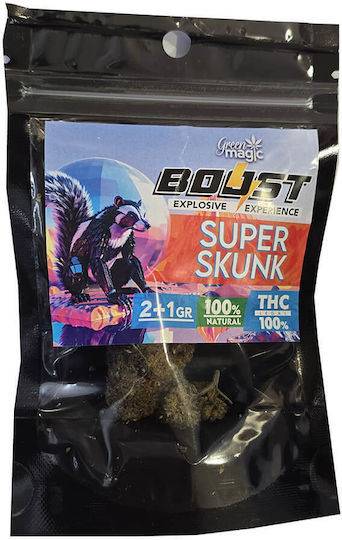 GREEN MAGIC BOOST ΑΝΘΟΣ ΚΑΝΝΑΒΗΣ SUPER SKUNK THC LEGAL 100% 1gr