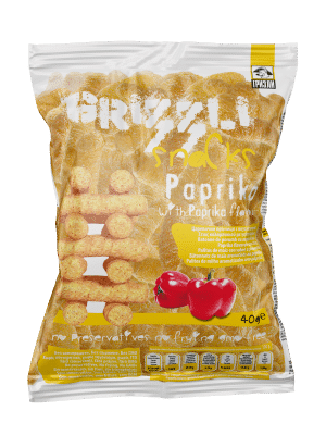 GRIZZLI ΣΝΑΚ ΚΑΛΑΜΠΟΚΙΟΥ ΜΕ ΓΕΥΣΗ ΠΑΠΡΙΚΑ 40gr